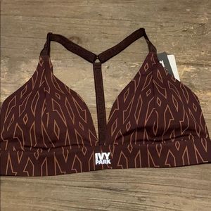 Ivy park Low support triangle bra